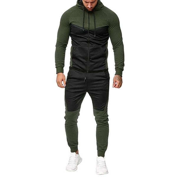 gym clothing 2 pieces sets tracksuit men autumn winter hooded sweatshirt +drawstring pants male stripe patchwork hoodies bigswee*3, White;black
gym clothing 2 pieces sets tracksuit men autumn winter hooded sweatshirt +drawstring pants male stripe patchwork hoodies bigswee*3, White;black
