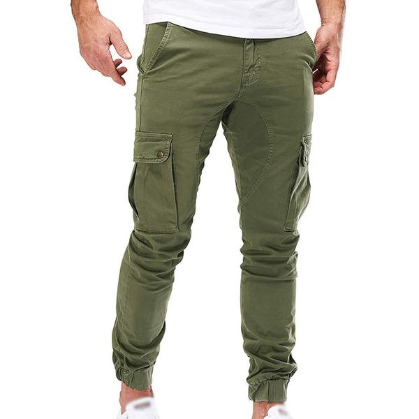 men's pants mens autumn winter casual loose trouser cargo slim fit fashion combat zipper bottom army male, Black
men's pants mens autumn winter casual loose trouser cargo slim fit fashion combat zipper bottom army male, Black