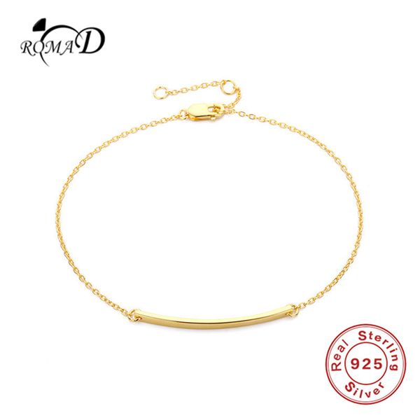 romad 925 silver charm bracelets for women romantic chain bangles jewelry simple & elegant fine accessories gifts, Black
romad 925 silver charm bracelets for women romantic chain bangles jewelry simple & elegant fine accessories gifts, Black