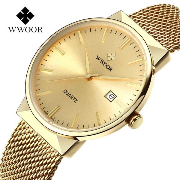 wwoor men waterproof business quartz watch mens watches gold stainess steel sport wrist watch male analog clock, Slivery;brown
wwoor men waterproof business quartz watch mens watches gold stainess steel sport wrist watch male analog clock, Slivery;brown