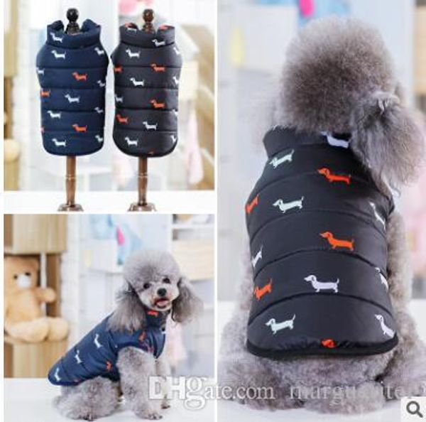 pet cotton vest dog padded coat autumn winter warm dog jacket puppy teddy clothes black deep blue
pet cotton vest dog padded coat autumn winter warm dog jacket puppy teddy clothes black deep blue