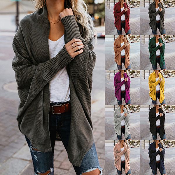 casual female coarse thick knitting cardigan scarf neck irregular buttons streetwear women's long sleeve sweater many color, White;black
casual female coarse thick knitting cardigan scarf neck irregular buttons streetwear women's long sleeve sweater many color, White;black