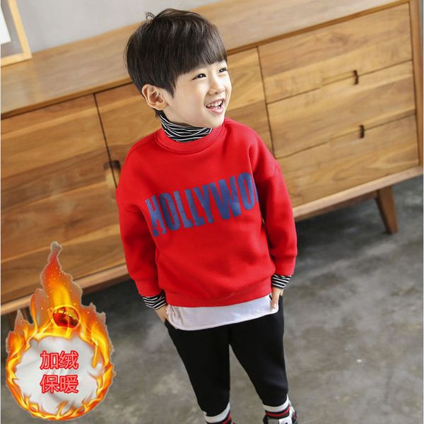 boys' sweater plush thickened winter clothing fashion children's warm fake two pullover fluff clothes 6 8 10 12 y 218, Black
boys' sweater plush thickened winter clothing fashion children's warm fake two pullover fluff clothes 6 8 10 12 y 218, Black