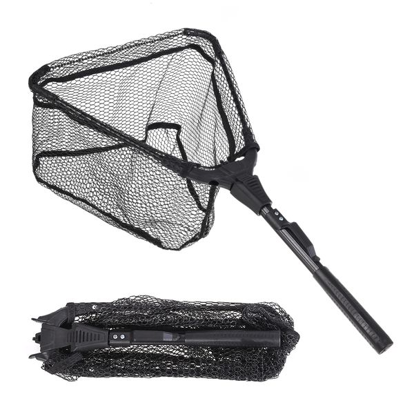 folding fish landing net portable collapsible triangular fishing aluminum alloy nylon rubber
folding fish landing net portable collapsible triangular fishing aluminum alloy nylon rubber