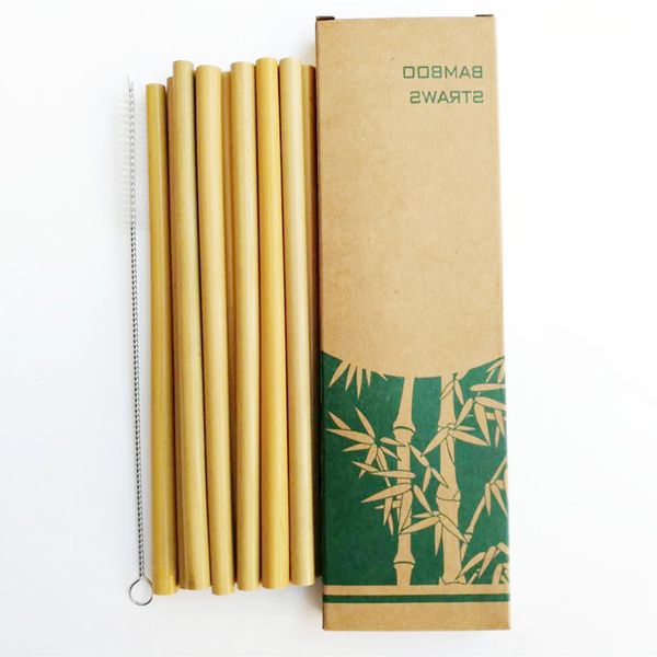 2018 wholesale 10pcs drinking straws natural bamboo straws reusable eco-friendly party kitchen + clean brush for dropshipping
2018 wholesale 10pcs drinking straws natural bamboo straws reusable eco-friendly party kitchen + clean brush for dropshipping
