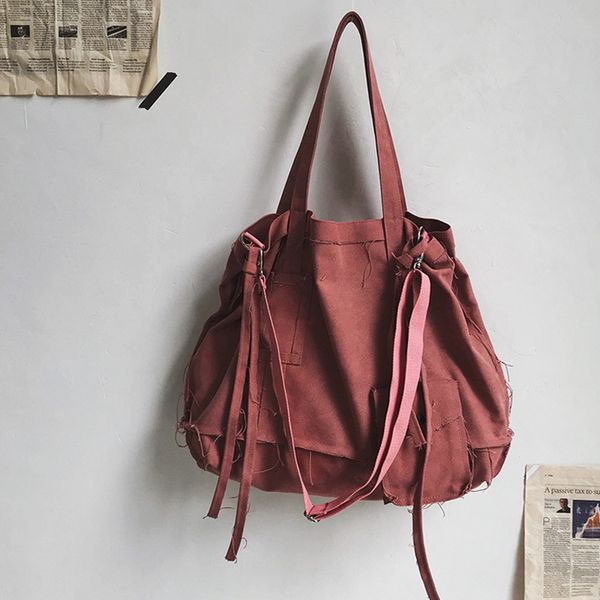 women canvas like fabric shoulder bag simple canvas handbag tote large capacity shopping bag cute book bags for
women canvas like fabric shoulder bag simple canvas handbag tote large capacity shopping bag cute book bags for