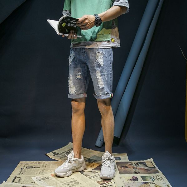 men summer short jeans holes denim shorts men light blue jean shorts slim fit denim jeans casual
men summer short jeans holes denim shorts men light blue jean shorts slim fit denim jeans casual