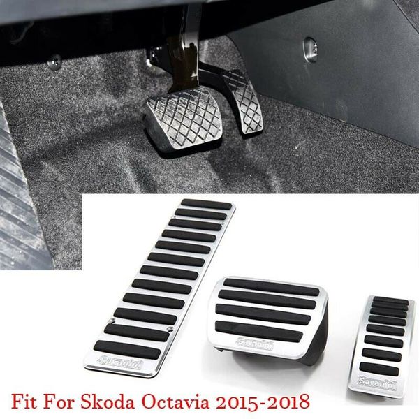 car alloy accelerator gas brake footrest pedal plate pad cover fit for skoda octavia 2015-2018
car alloy accelerator gas brake footrest pedal plate pad cover fit for skoda octavia 2015-2018