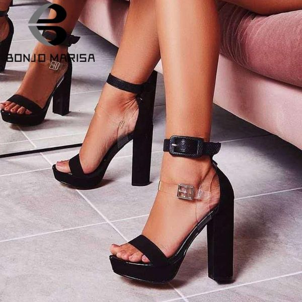 bonjomarisa fashion high block heels party sandals elegant shallow platform sandals women summer dating heeled shoes woman, Black
bonjomarisa fashion high block heels party sandals elegant shallow platform sandals women summer dating heeled shoes woman, Black
