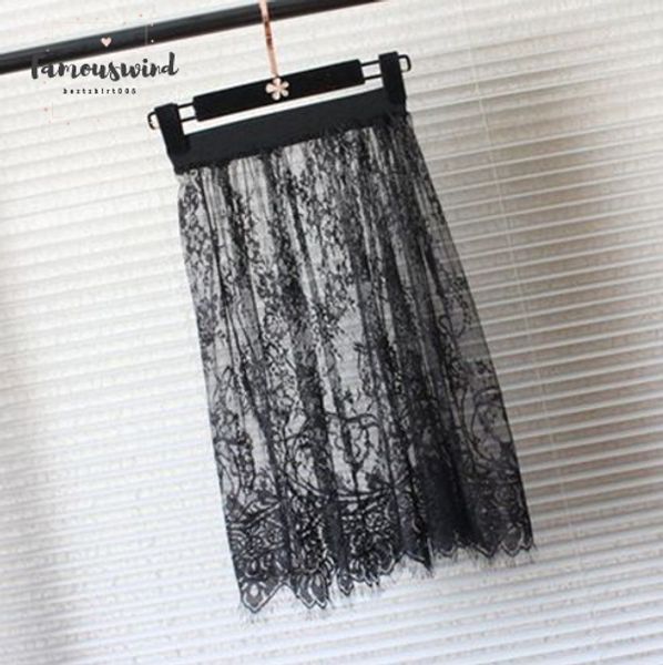 summer fashion women lace skirts solid casual mesh tulle hollow out short pencil elegant elastic black white skirt d6
summer fashion women lace skirts solid casual mesh tulle hollow out short pencil elegant elastic black white skirt d6