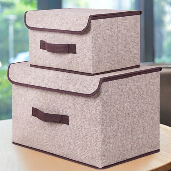 large cotton linen fabric folding storage box kids toy organizer handles for home closet bedroom drawers organizers container
large cotton linen fabric folding storage box kids toy organizer handles for home closet bedroom drawers organizers container