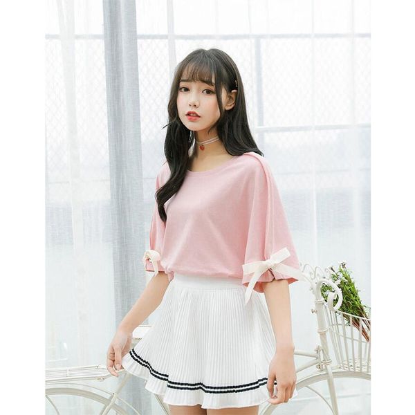 women's t-shirt 2021 summer short-sleeved ladies female students korean bf college style loose cute soft sister bb026, White
women's t-shirt 2021 summer short-sleeved ladies female students korean bf college style loose cute soft sister bb026, White