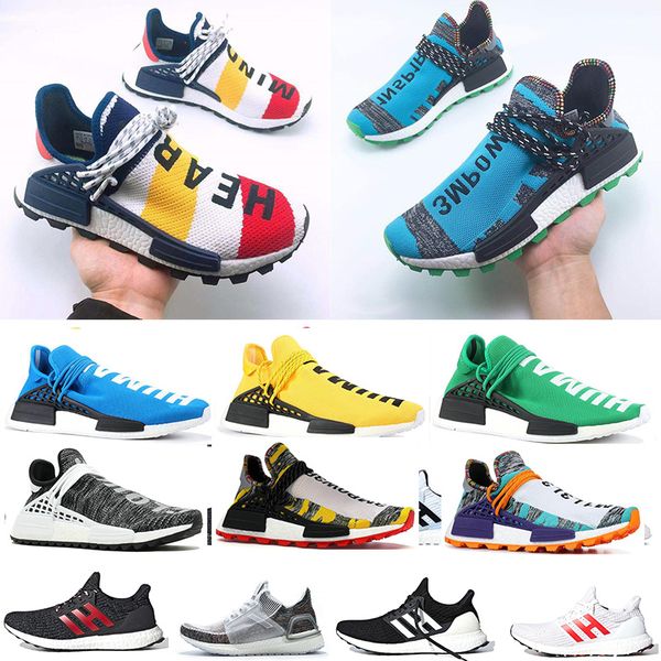 2019 Nmd Human Race 2.0 3.0 Running Shoes Pharrell Williams Core Black Yellow Mens Trainers Womens Designer Sports Sneakers Size 36-47
2019 Nmd Human Race 2.0 3.0 Running Shoes Pharrell Williams Core Black Yellow Mens Trainers Womens Designer Sports Sneakers Size 36-47