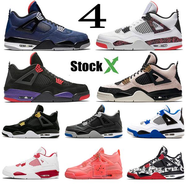2020 4 4s mens designer basketball shoes iv what the pure money cool grey tattoo black cat air jordan retro mens sports sneakers, White;red
2020 4 4s mens designer basketball shoes iv what the pure money cool grey tattoo black cat air jordan retro mens sports sneakers, White;red