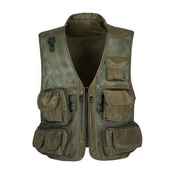 men's zipper outdoor vest mesh breathable swimming jacket multi pocket waistcoat sport backpack fishing overalls
men's zipper outdoor vest mesh breathable swimming jacket multi pocket waistcoat sport backpack fishing overalls