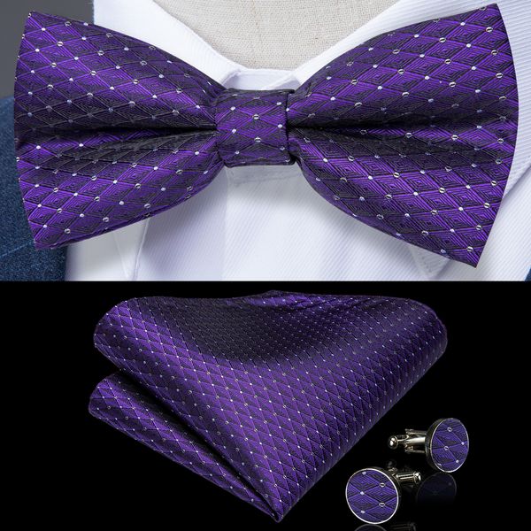 stock in uk bow tie set silk purple checked bow tie set for men wedding drop lh-0121, Black;gray
stock in uk bow tie set silk purple checked bow tie set for men wedding drop lh-0121, Black;gray