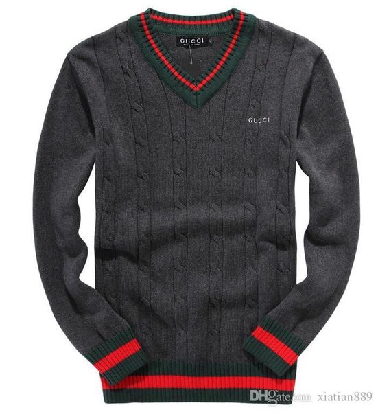 2019 new men's leisure sweaters luxurious embroidery sweater sweaters long sleeve pullover knitting sweater solid color sh, White;black
2019 new men's leisure sweaters luxurious embroidery sweater sweaters long sleeve pullover knitting sweater solid color sh, White;black