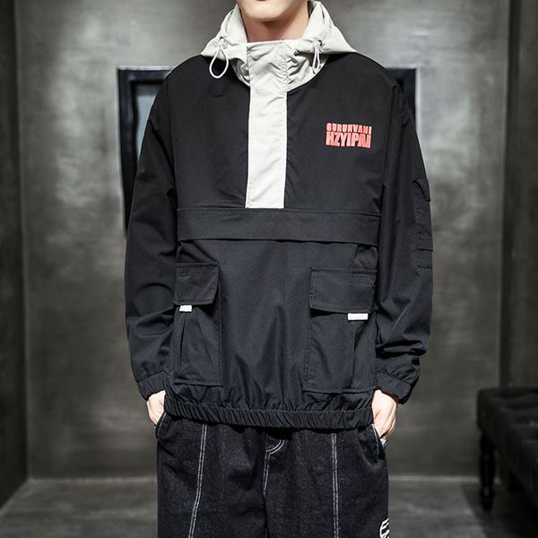 streetwear large sizes men's hooded jackets trends printing male coat half zipper men's hooded jackets coat, Black;brown
streetwear large sizes men's hooded jackets trends printing male coat half zipper men's hooded jackets coat, Black;brown