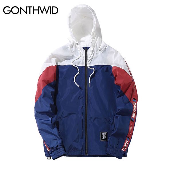 gonthwid color block пэчворк ветровка куртки с капюшоном мужчины хип-хоп full zip up пуловер спортивная куртка мода уличная, Black;brown
gonthwid color block пэчворк ветровка куртки с капюшоном мужчины хип-хоп full zip up пуловер спортивная куртка мода уличная, Black;brown