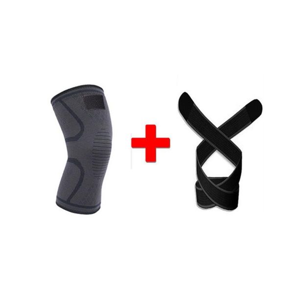 1 pack of warm knitted sports knee pad for knee compression sleeve support neutral for arthritis recovery, Black;gray
1 pack of warm knitted sports knee pad for knee compression sleeve support neutral for arthritis recovery, Black;gray