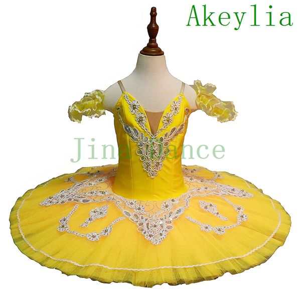 professional ballet tutu yellow silver classical pancake tutu lemon yellow ballerina stage performance costume for kids, Black;red
professional ballet tutu yellow silver classical pancake tutu lemon yellow ballerina stage performance costume for kids, Black;red
