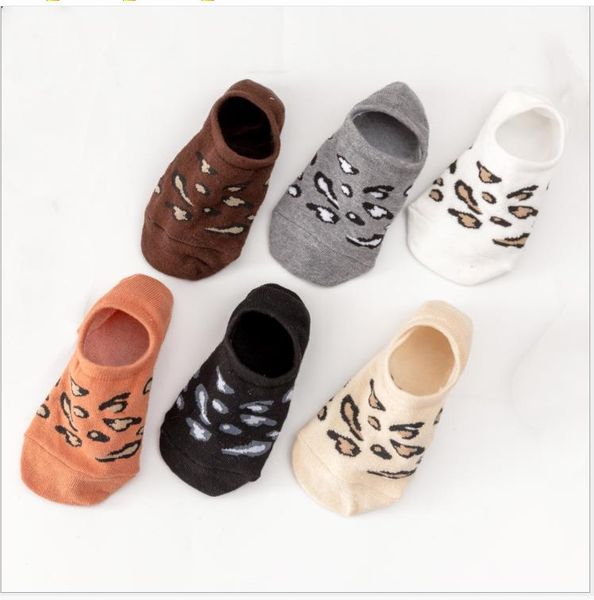 leopard print female all cotton fashion ship socks non-slip invisible socks college wind socks, Black
leopard print female all cotton fashion ship socks non-slip invisible socks college wind socks, Black