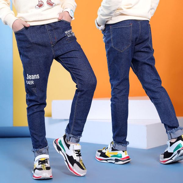 2020 new fashion kids 4-14y children denim long pants boys slim straight jeans boy casual trousers kids classic dark blue pants, White
2020 new fashion kids 4-14y children denim long pants boys slim straight jeans boy casual trousers kids classic dark blue pants, White