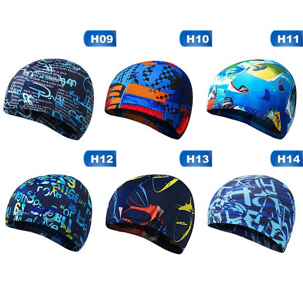 2019 stylish swimming cap waterproof flexible swim pool hat for men women kids 1pcs elastic fabric swim cap
2019 stylish swimming cap waterproof flexible swim pool hat for men women kids 1pcs elastic fabric swim cap