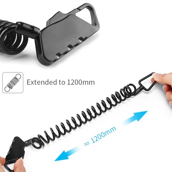 outdoor multi-function password lock bicycle 1.5m anti-theft folding riding helmet cable 3 digit
outdoor multi-function password lock bicycle 1.5m anti-theft folding riding helmet cable 3 digit