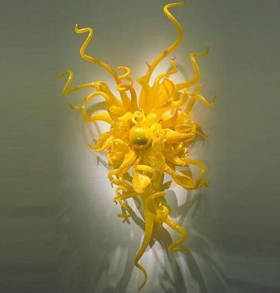 new style 100% mouth blown glass lemon yellow glass balls led 110v to 240v art flower wall sconces wall lamps
new style 100% mouth blown glass lemon yellow glass balls led 110v to 240v art flower wall sconces wall lamps