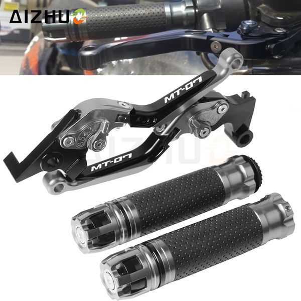 motorcycle brake clutch lever extendable+handle grips handlebar for mt07/fz-07 mt 07 mt-07 2014-2016 2015 2017
motorcycle brake clutch lever extendable+handle grips handlebar for mt07/fz-07 mt 07 mt-07 2014-2016 2015 2017