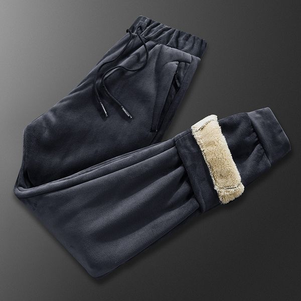 men's casual pants 2019 autumn and winter new plus velvet warm lamb hair casual pants youth personality trend men's clothing, Black
men's casual pants 2019 autumn and winter new plus velvet warm lamb hair casual pants youth personality trend men's clothing, Black