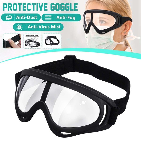 pc safety goggles fully enclosed transparent lens goggles eye protective glasses anti-fog antisand dust resist uv light chemical proof, Black;white
pc safety goggles fully enclosed transparent lens goggles eye protective glasses anti-fog antisand dust resist uv light chemical proof, Black;white