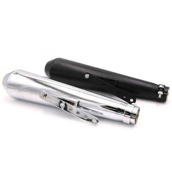 new universal vintage retro motorcycle motorbike muffler exhaust useful pipe antiqued racing case
new universal vintage retro motorcycle motorbike muffler exhaust useful pipe antiqued racing case