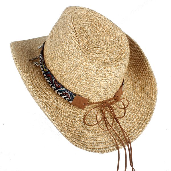 women hollow western cowboy hat lady summer straw bohemian tassel fascinator sombrero hombre beach cowgirl jazz hat, Blue;gray
women hollow western cowboy hat lady summer straw bohemian tassel fascinator sombrero hombre beach cowgirl jazz hat, Blue;gray