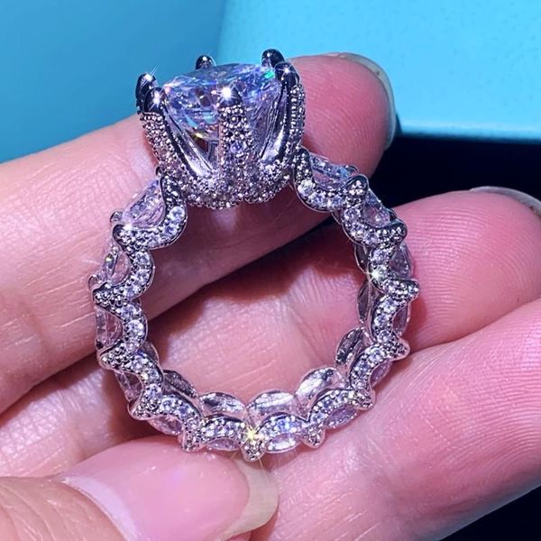 handmade vintage fashion jewelry 925 sterling silver round cut white z cz diamond promise women wedding bridal ring for lovers' gift, Slivery;golden
handmade vintage fashion jewelry 925 sterling silver round cut white z cz diamond promise women wedding bridal ring for lovers' gift, Slivery;golden