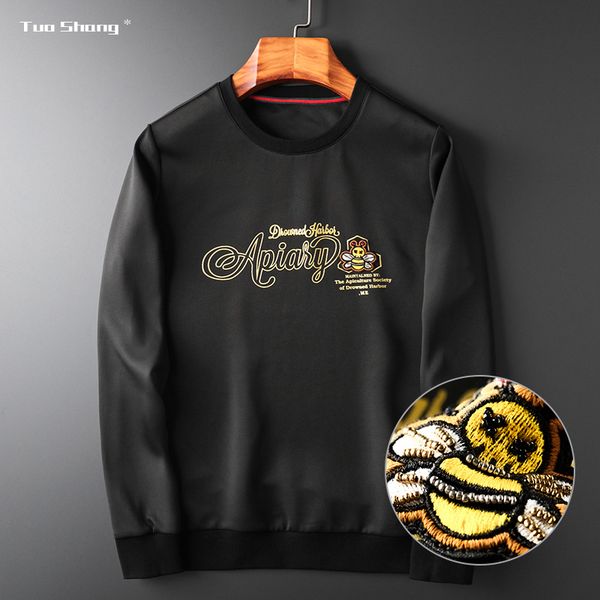 2019 autumn clothing mens hoodies gilding embroidery sweatshirts full casual streetwear hoodie men outwear sudaderas para hombre, Black
2019 autumn clothing mens hoodies gilding embroidery sweatshirts full casual streetwear hoodie men outwear sudaderas para hombre, Black