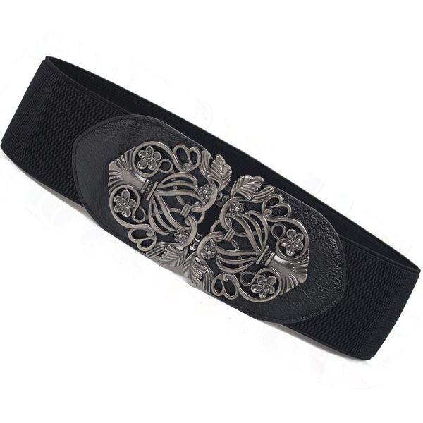 new design vogue retro palace carved fashion women ladies female width belts elastic waist seal fs0719, Black;brown
new design vogue retro palace carved fashion women ladies female width belts elastic waist seal fs0719, Black;brown