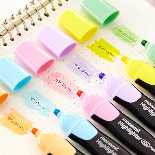 1pc makaron pure modeling fluorescent pen journal accessories mild color highlighter school supplies janpanese stationery, Black;red
1pc makaron pure modeling fluorescent pen journal accessories mild color highlighter school supplies janpanese stationery, Black;red