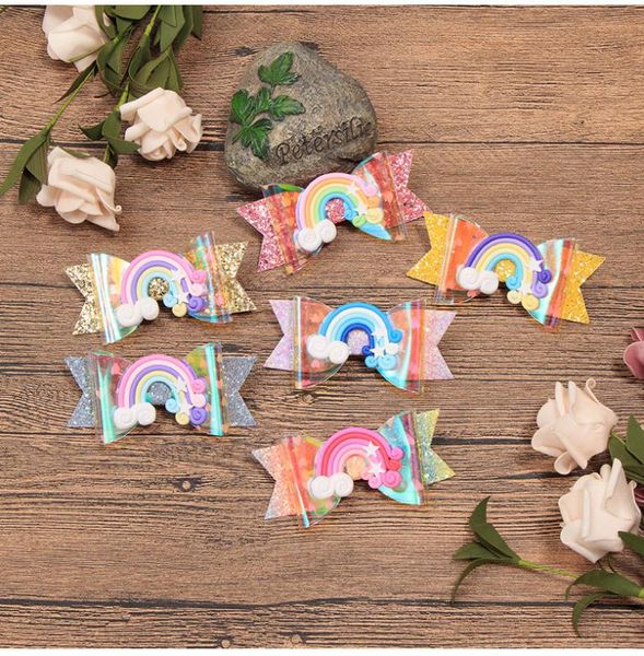 12pcs fashion cute rainbow gradient laser pactchwork bow hairpins glitter bowknot hair clips princess headwear hair accessories, Slivery;white
12pcs fashion cute rainbow gradient laser pactchwork bow hairpins glitter bowknot hair clips princess headwear hair accessories, Slivery;white