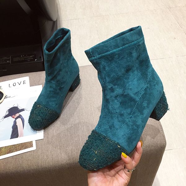 shoes women boots winter chunky heel round toe lace up luxury designer booties ladies bootee woman 2019 fashion autumn rubber, Black
shoes women boots winter chunky heel round toe lace up luxury designer booties ladies bootee woman 2019 fashion autumn rubber, Black