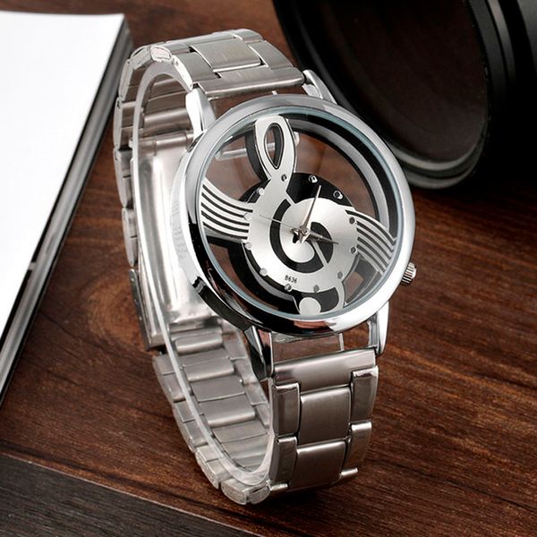 fashion creative design musical note watches women watches stainless steel quartz wristwatch ladies, Slivery;brown
fashion creative design musical note watches women watches stainless steel quartz wristwatch ladies, Slivery;brown