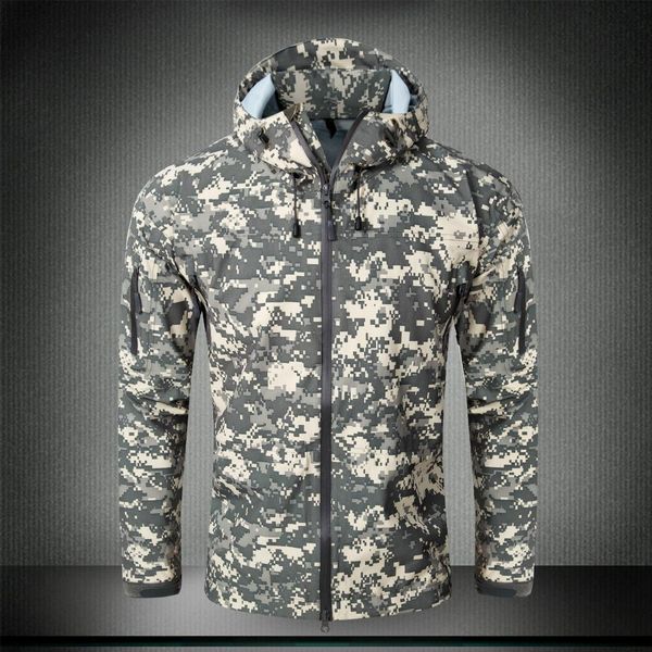 acu camouflage men's tactical army outdoor coat camouflage hard shell jacket hunting jacket, Blue;black
acu camouflage men's tactical army outdoor coat camouflage hard shell jacket hunting jacket, Blue;black