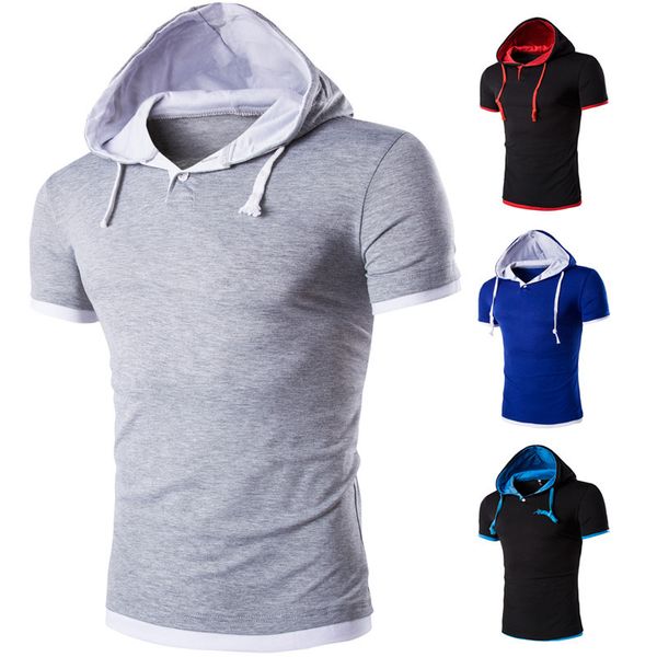 summer mens designer tshirts solid color printed hooded short sleeve mens 2020 luxury designer clothes, White;black
summer mens designer tshirts solid color printed hooded short sleeve mens 2020 luxury designer clothes, White;black