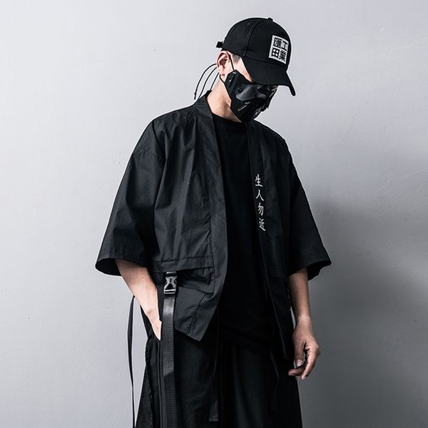 embroidery chinese character chinese style mens jackets and coats summer thin japanese harajuku kimono male hip-hop ribbon coat, Black;brown
embroidery chinese character chinese style mens jackets and coats summer thin japanese harajuku kimono male hip-hop ribbon coat, Black;brown