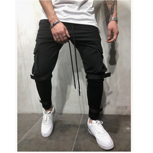 fall 2019 style hip-hop overalls pocket pants for men street overalls corset small leg pants slim sport casual for men, Black
fall 2019 style hip-hop overalls pocket pants for men street overalls corset small leg pants slim sport casual for men, Black