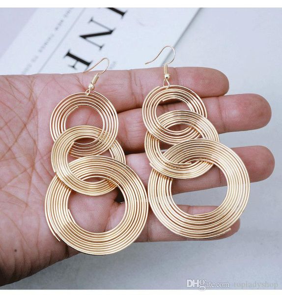 exaggerated dangle & chandelier retro geometric multi-layered metal circle earrings womens red personalized nightclub earrings wholesale, Silver
exaggerated dangle & chandelier retro geometric multi-layered metal circle earrings womens red personalized nightclub earrings wholesale, Silver