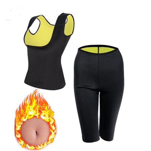 women underbust sauna neoprene sweat vest capris slimming workout waist trainer corset body shaper for weight loss female, Black;gray
women underbust sauna neoprene sweat vest capris slimming workout waist trainer corset body shaper for weight loss female, Black;gray