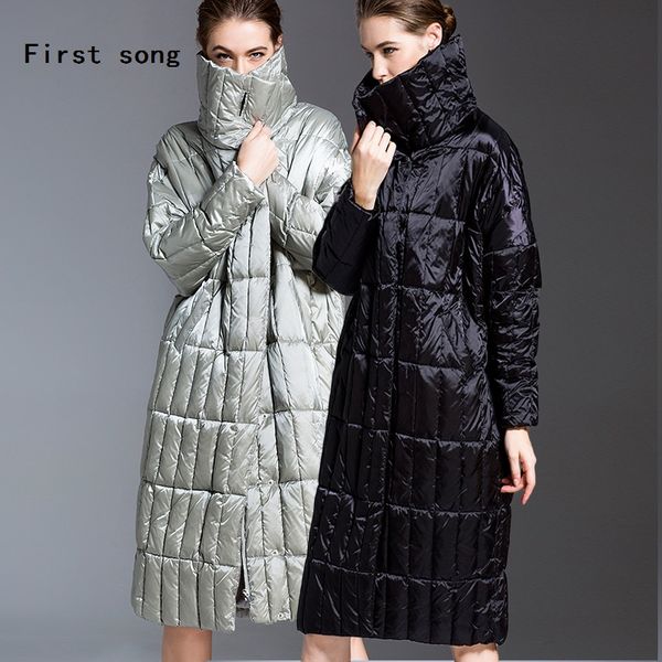 x-long90% white duck down jacket brand women's jacket new2019 winter coating pu warm high collar robes down doudoune femm, Black
x-long90% white duck down jacket brand women's jacket new2019 winter coating pu warm high collar robes down doudoune femm, Black