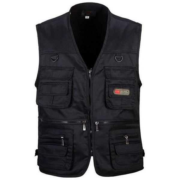 men' fishing vest with multi-pocket zip for pgraphy / hunting / travel outdoor sport c18122401, White;black
men' fishing vest with multi-pocket zip for pgraphy / hunting / travel outdoor sport c18122401, White;black